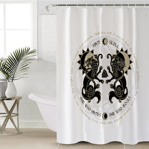 Hati Skoll - One Who Hates SWYL3685 Shower Curtain