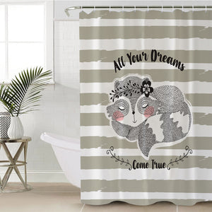 All Your Dreams Come True Fox SWYL3876 Shower Curtain