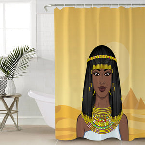 Egyptian Lady in Desert SWYL4303 Shower Curtain