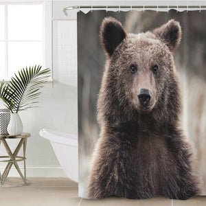 Forest Black Bear SWYL4318 Shower Curtain