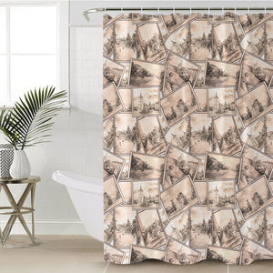 Old Picture Vinatge Color SWYL5264 Shower Curtain