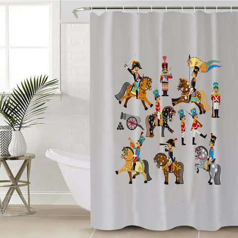 Image of Cute Britain Yeoman Warders SWYL5455 Shower Curtain