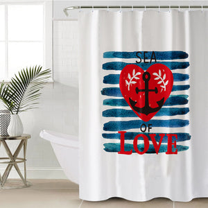 Sea Of Love SWYL5479 Shower Curtain