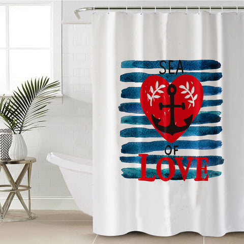 Image of Sea Of Love SWYL5479 Shower Curtain