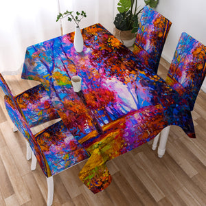 Colorful Forest SWZB3300 Tablecloth