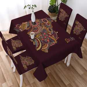 Spain Territory SWZB3318 Tablecloth