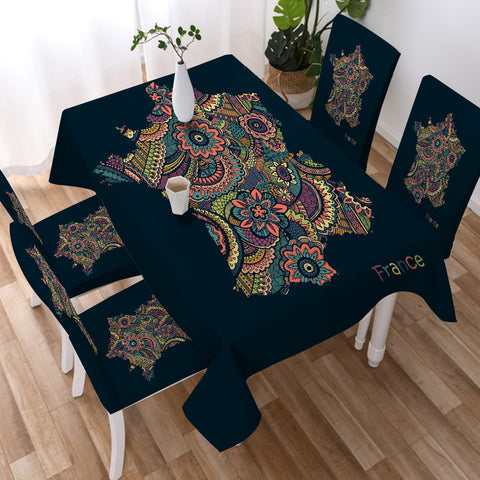 Image of France Territory SWZB3320 Tablecloth