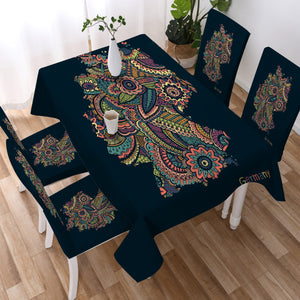 Germany Territory SWZB3321 Tablecloth