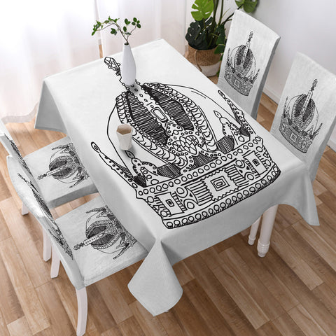 Image of King Crown SWZB3362 Tablecloth