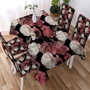 Pink & White Flower SWZB3369 Tablecloth