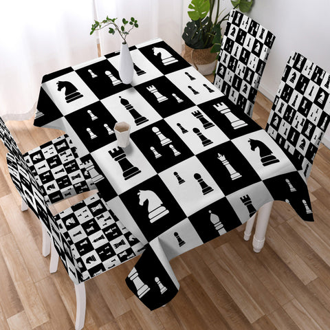 Image of Chess Flat SWZB3470 Tablecloth