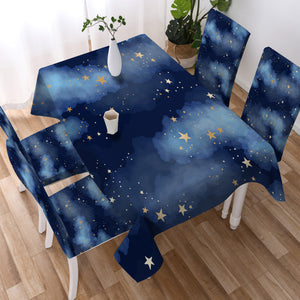 Stars On The Night Sky SWZB3475 Tablecloth