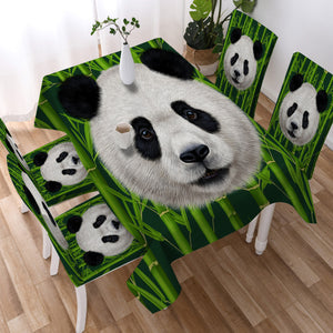Bamboo Panda SWZB3611 Waterproof Tablecloth