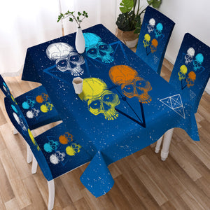 Four Skull Triangle SWZB3612 Waterproof Tablecloth