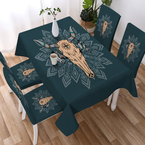 Image of Buffalo Insect Dreamcatcher SWZB3760 Waterproof Tablecloth