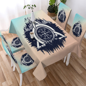 Triangle Zodiac Forest SWZB3765 Waterproof Tablecloth