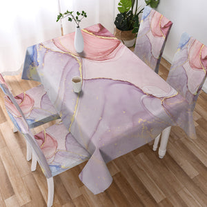 Splash Golden Salmon Pastel SWZB4278 Waterproof Tablecloth