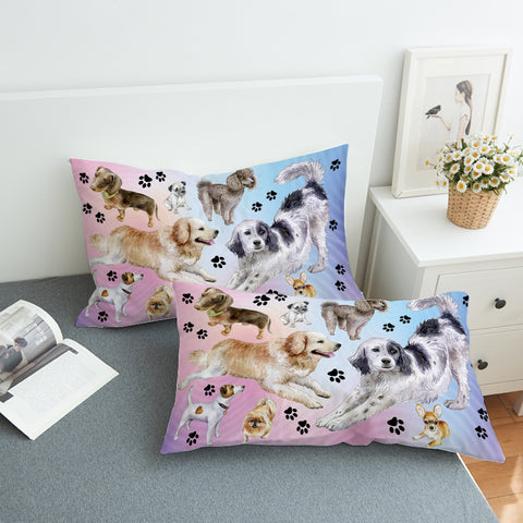 Image of Puppy Paws SWZT0005 Pillowcase