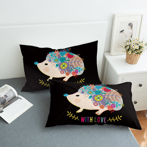 Image of From Hedgehog With Love SWZT0007 Pillowcase