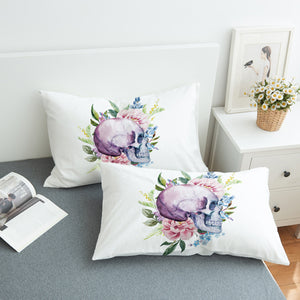 Floral Skull SWZT0017 Pillowcase