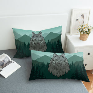 Forest Wolf SWZT0024 Pillowcase