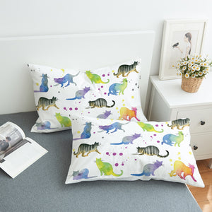 Cat Shapes SWZT0026 Pillowcase