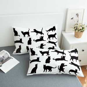 Cat Shadows SWZT0029 Pillowcase