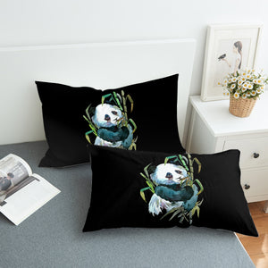 Watercolored Panda SWZT0035 Pillowcase