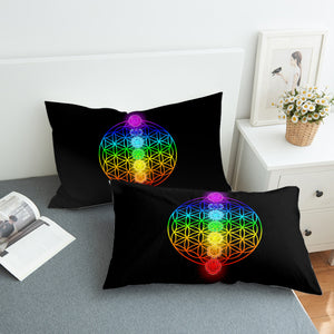 Rainbow Chakras SWZT0042 Pillowcase