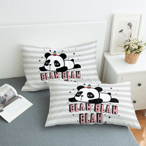 Blah Panda SWZT0049 Pillowcase