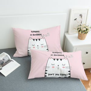 Snoozing Cat SWZT0062 Pillowcase