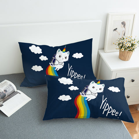 Image of Yippee Cat SWZT0066 Pillowcase