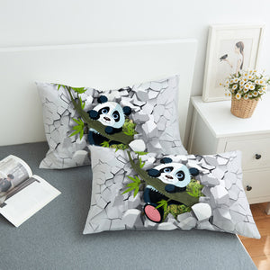 Wrecking Panda SWZT0070 Pillowcase