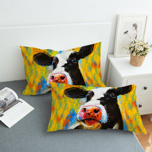 Oilpainted Cow SWZT0095 Pillowcase