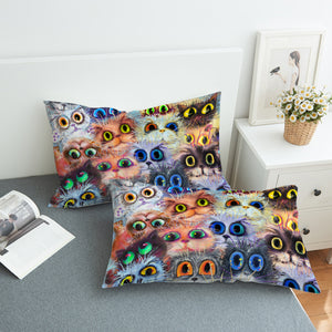 Cat's Eyes SWZT0096 Pillowcase