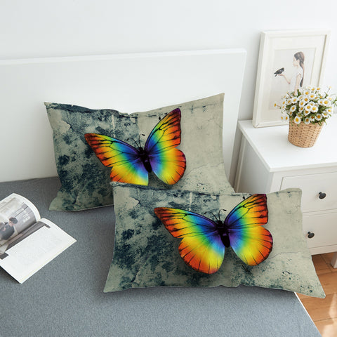 Image of Rainbow Butterfly SWZT0284 Pillowcase