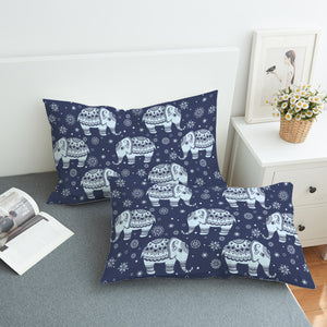 Elephant Trails SWZT0297 Pillowcase