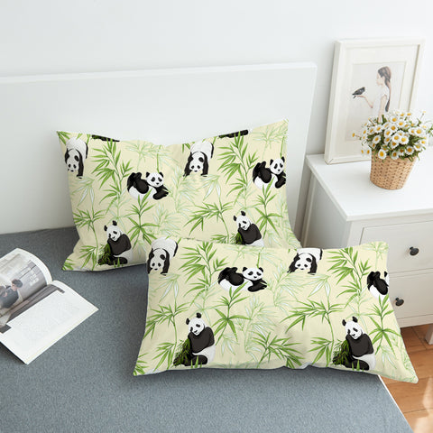 Image of Bamboo Panda SWZT0306 Pillowcase