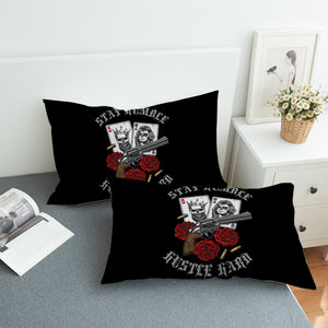 Royal Card Gun & Roses SWZT0307 Pillowcase