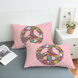 Peace Sign SWZT0445 Pillowcase