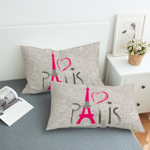 Paris Love SWZT0446 Pillowcase