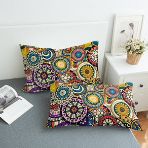 Stylized Circles SWZT0449 Pillowcase