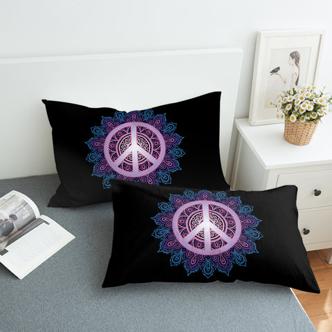 Image of Peace Mandala SWZT0451 Pillowcase