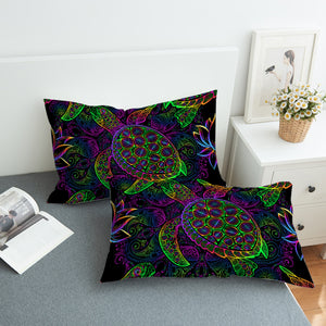 Night-glow Turtle SWZT0474 Pillowcase