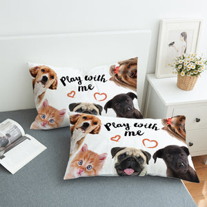 Playful Pets SWZT0483 Pillowcase