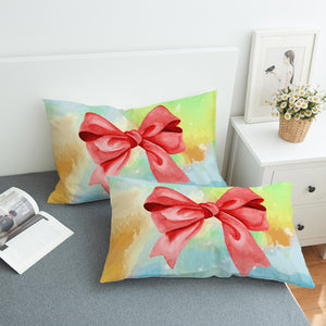 Red Bow SWZT0487 Pillowcase