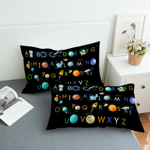 Planetary Alphabet SWZT0509 Pillowcase