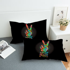 Love & Peace SWZT0526 Pillowcase