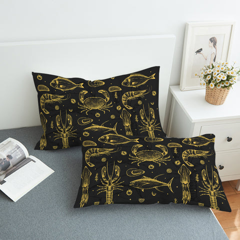 Image of Seafood SWZT0646 Pillowcase