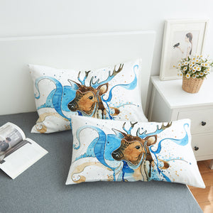 Winter Reindeer SWZT0659 Pillowcase